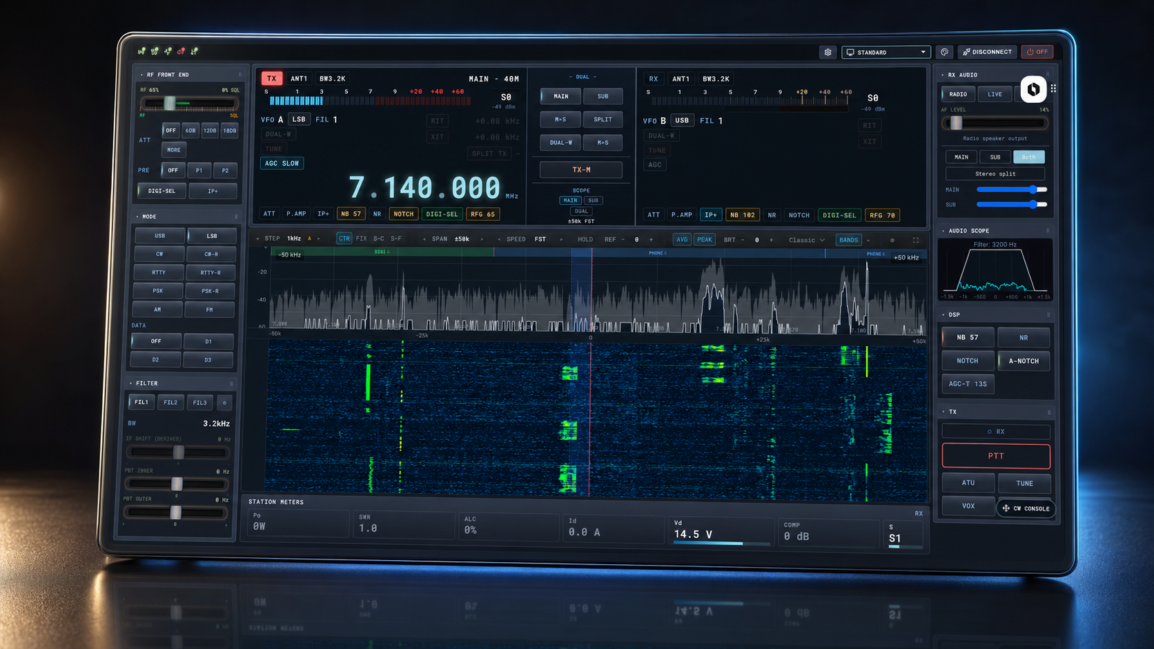 RigPlane Pro running as native desktop application — Tauri-packaged binary on macOS
